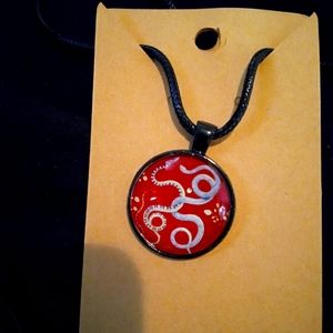 Handcrafted Glass Pendant Necklace